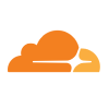 Logo of Cloudflare, tool used in Exceed Basketball project